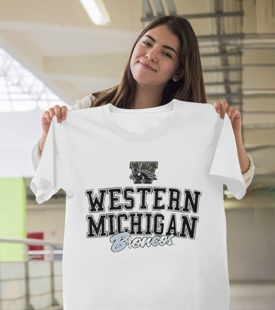 Western Michigan Broncos WMU NCAA College Sports Team T-Shirt
