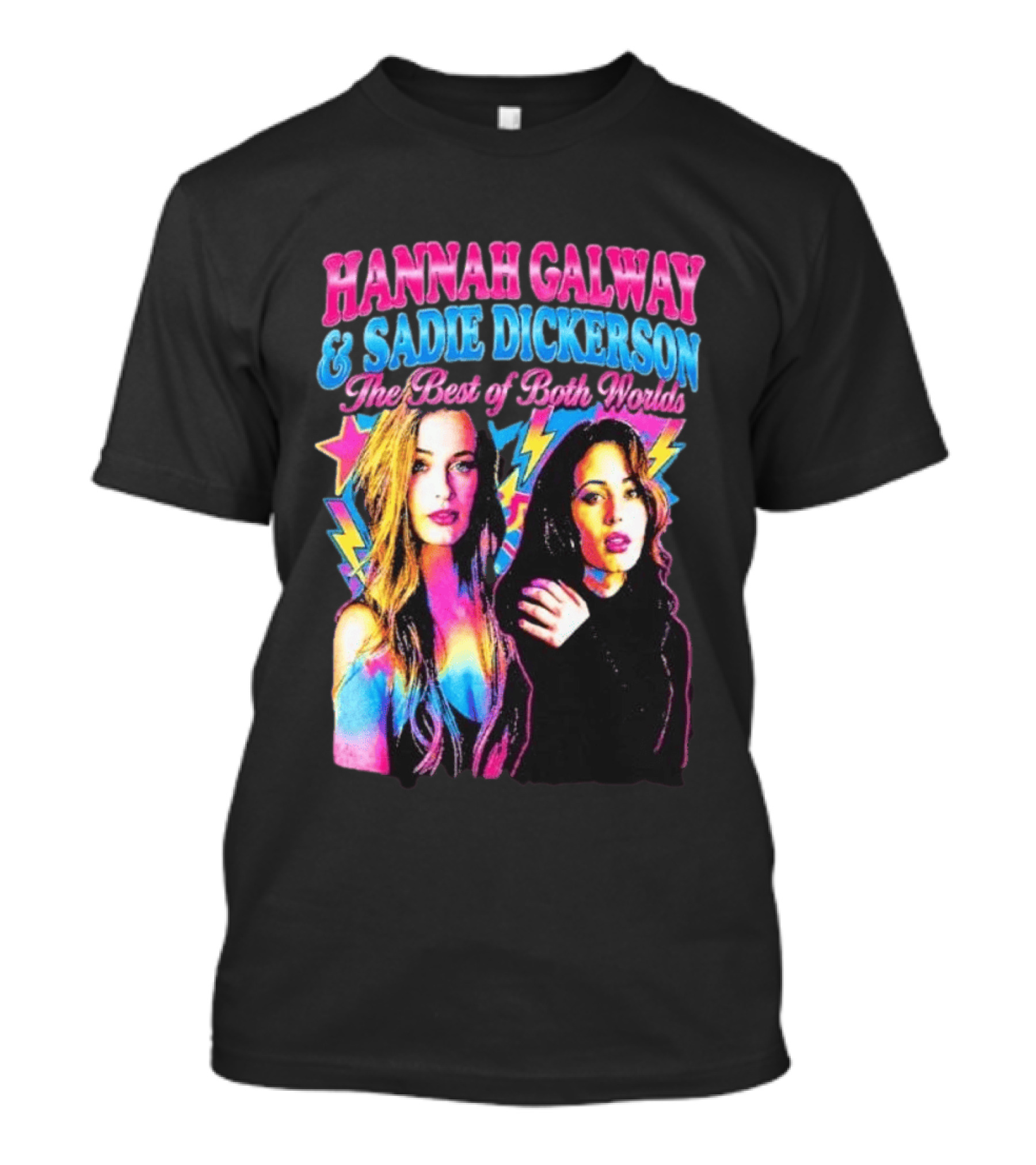 Hannah Galway Sadie Dickerson The Best Of Both Worlds Vibrant Pop T-Shirt