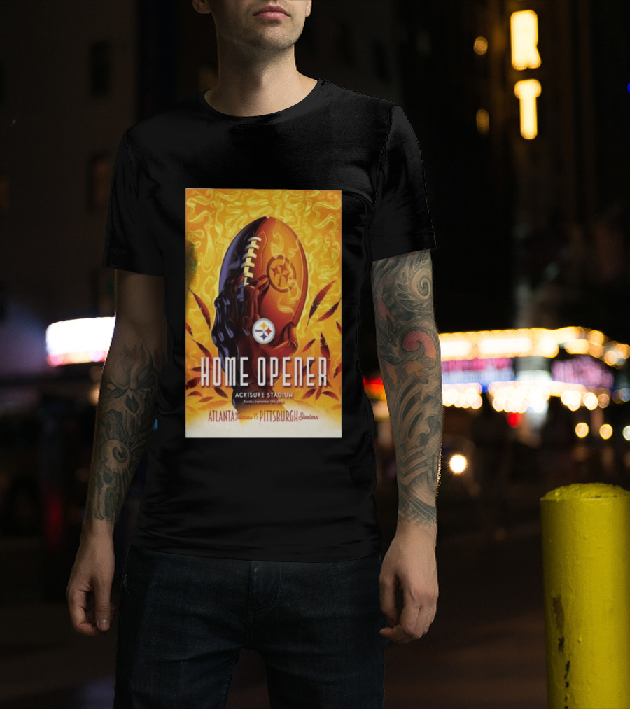 Atlanta Falcons Vs Pittsburgh Steelers Home Opener Acrisure Stadium September 13 2026 T-Shirt