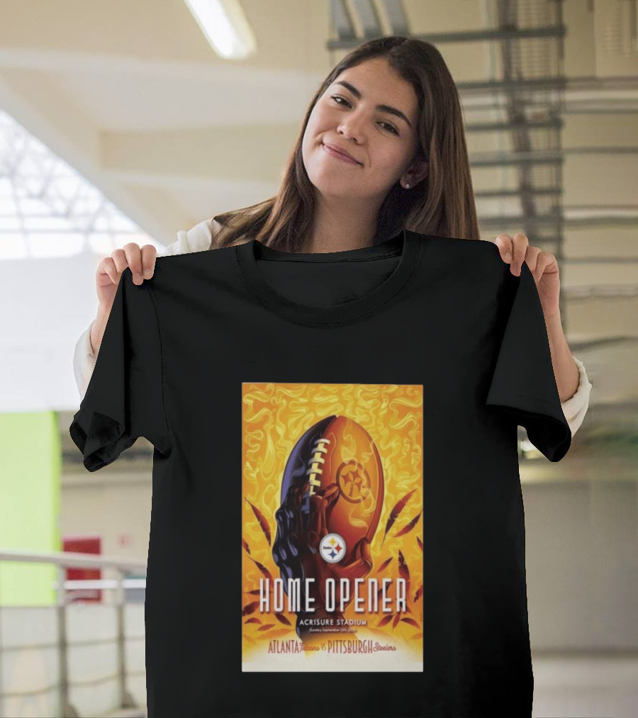 Atlanta Falcons Vs Pittsburgh Steelers Home Opener Acrisure Stadium September 13 2026 T-Shirt