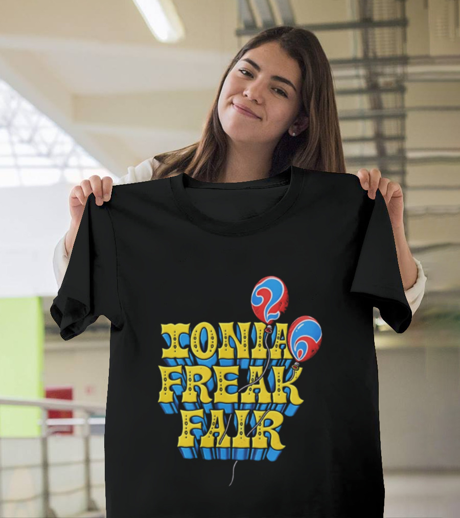 Billy Strings Ionia Freak Fair Music Festival Balloons 2024 T-Shirt