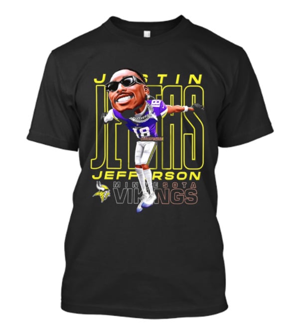Justin Jefferson Jettas 18 Minnesota Vikings T-Shirt