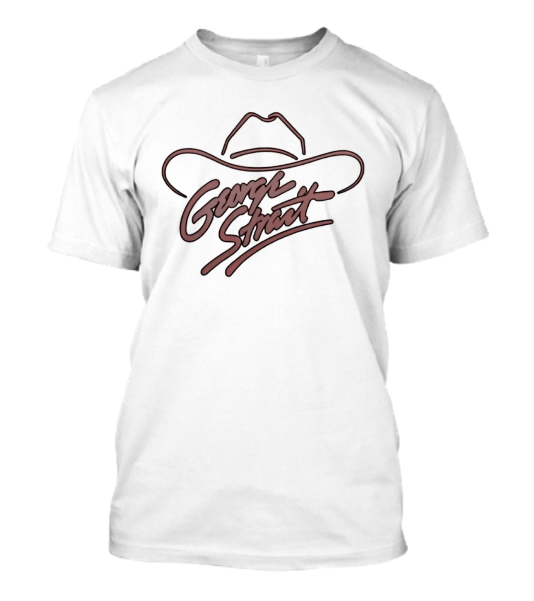 George Strait Cowboy Hat Country Music Iconic Signature T-Shirt