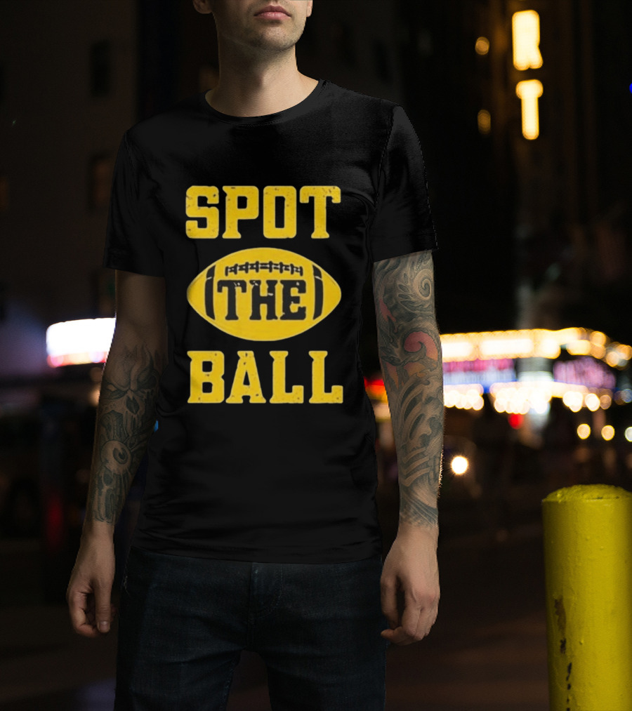 Spot The Ball LSU Football Yellow T-Shirt
