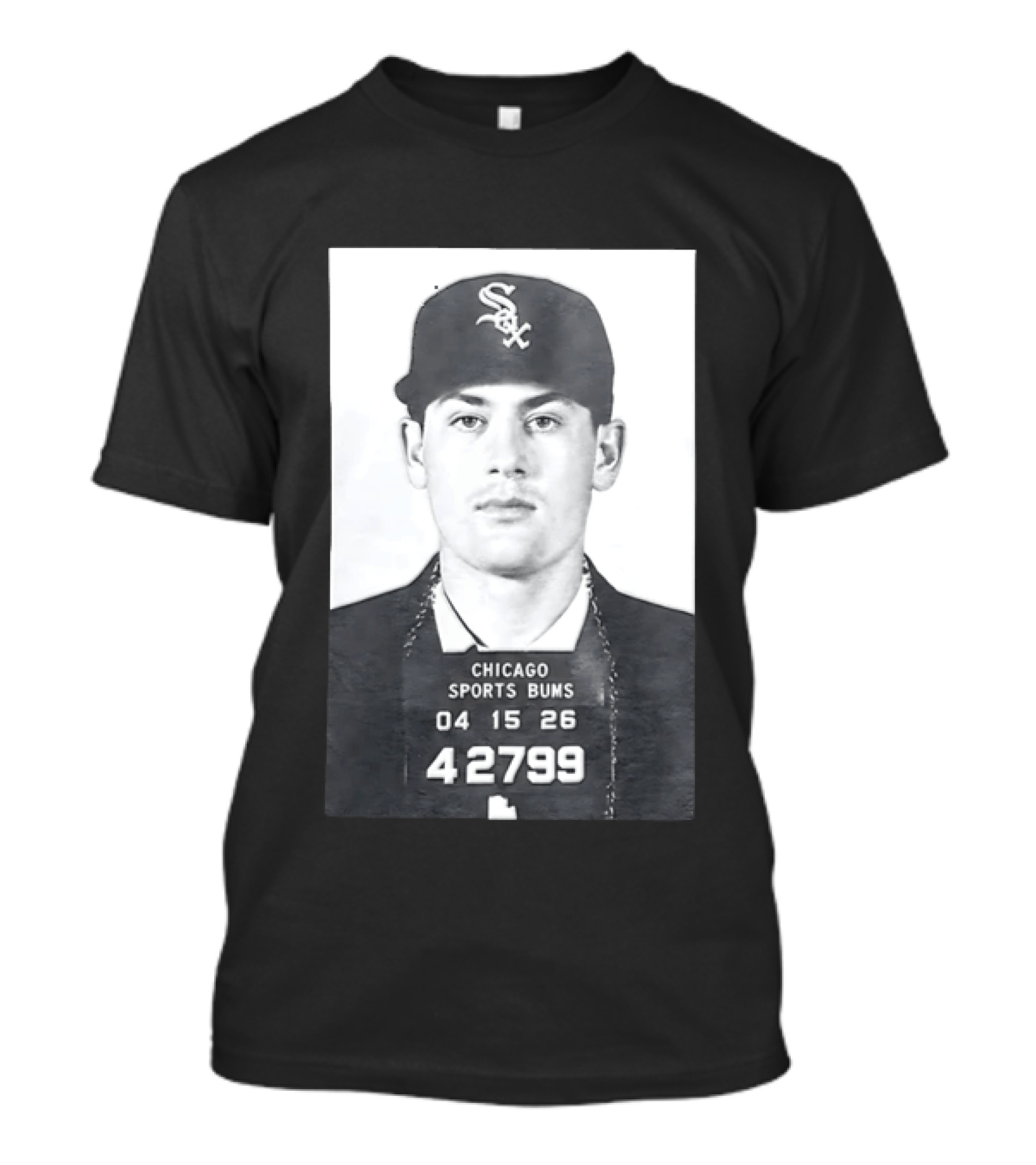 Chicago White Sox Sports Bums 42799 Shot T-Shirt