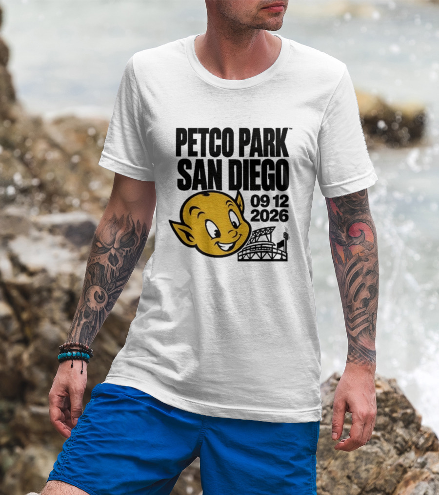 Petco Park San Diego Sep 12 2026 Event Icon With Stadium T-Shirt