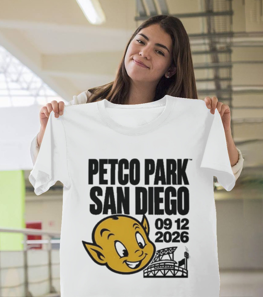 Petco Park San Diego Sep 12 2026 Event Icon With Stadium T-Shirt