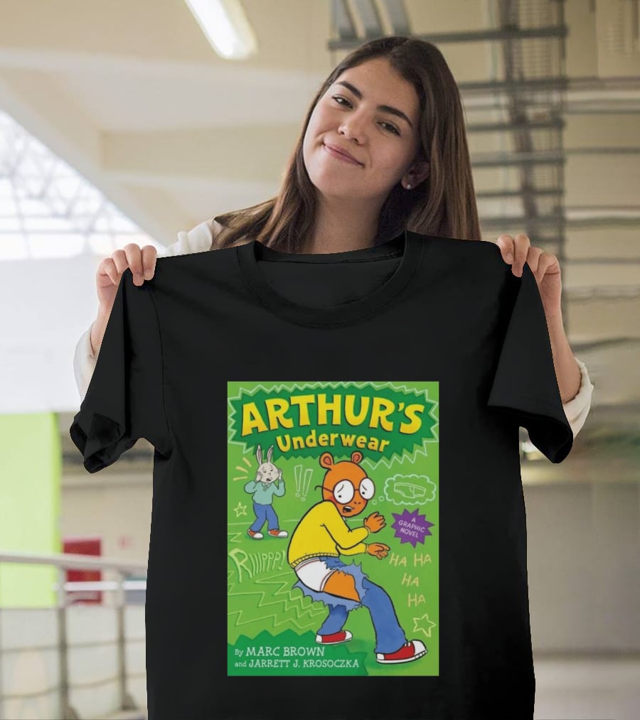 ARTHUR'S Underwear Graphic Novel By Marc Brown And Jarrett J. Krosoczka T-Shirt