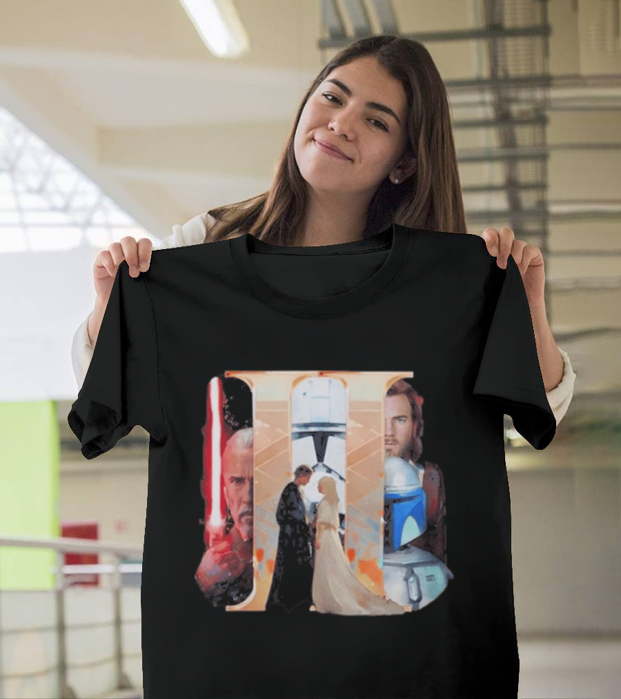 Attack Of The Clones Rebel Scum Iconic Star Wars Characters And Scenes T-Shirt