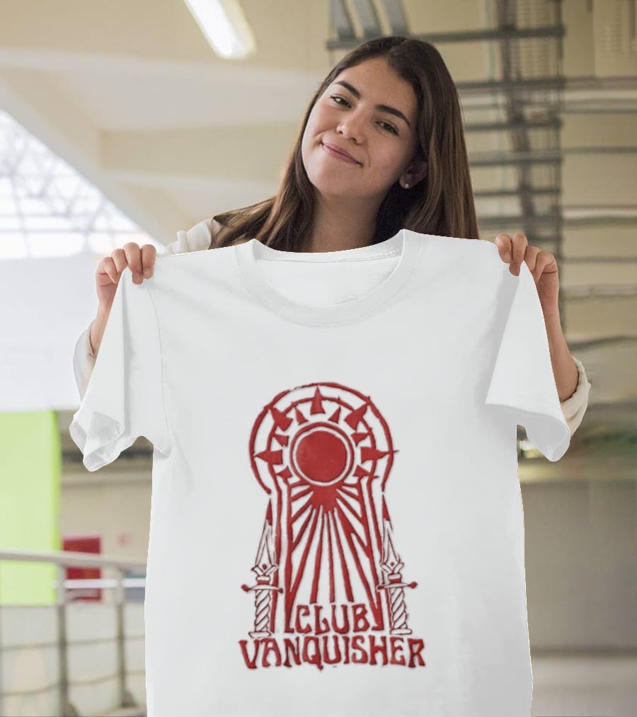 Club Vanquisher Sun With Daggers Red T-Shirt