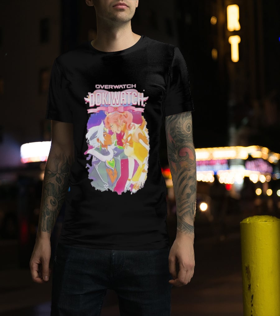 Overwatch Doki Anime Magical Girl Romance T-Shirt
