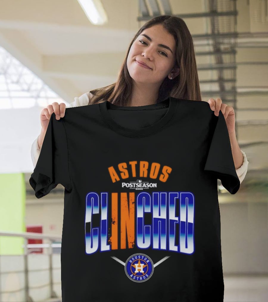 Houston Astros Postseason Clinched 2026 T-Shirt