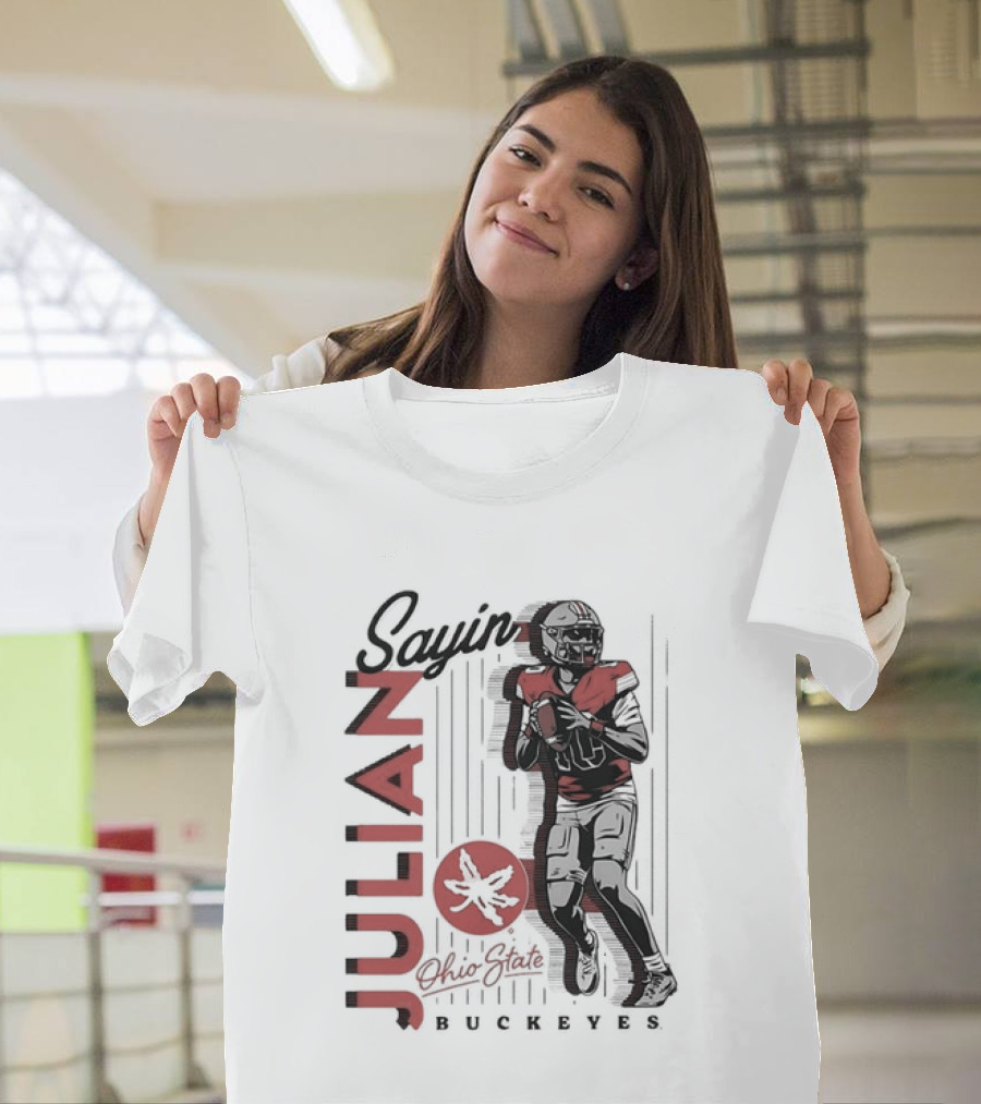 Julian Sayin Ohio State Buckeyes Football Ohio State T-Shirt