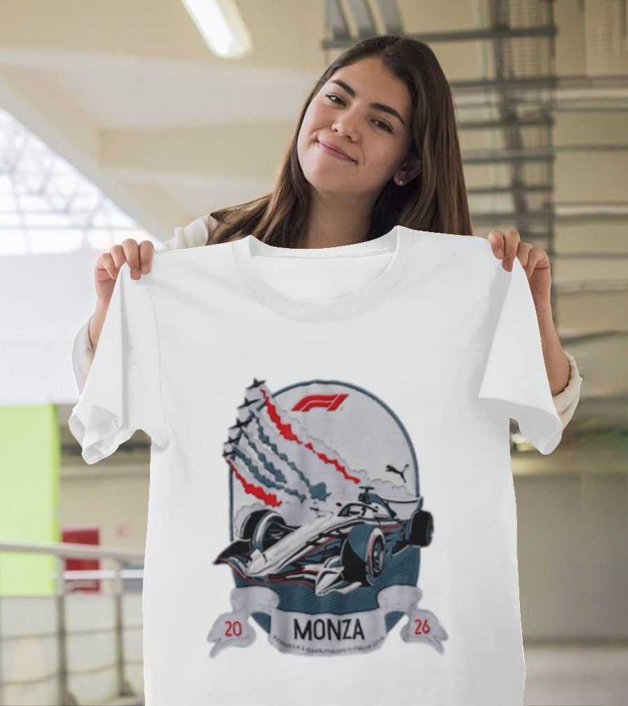 F1 Monza 2026 Italian Grand Prix Puma Racing Car T-Shirt