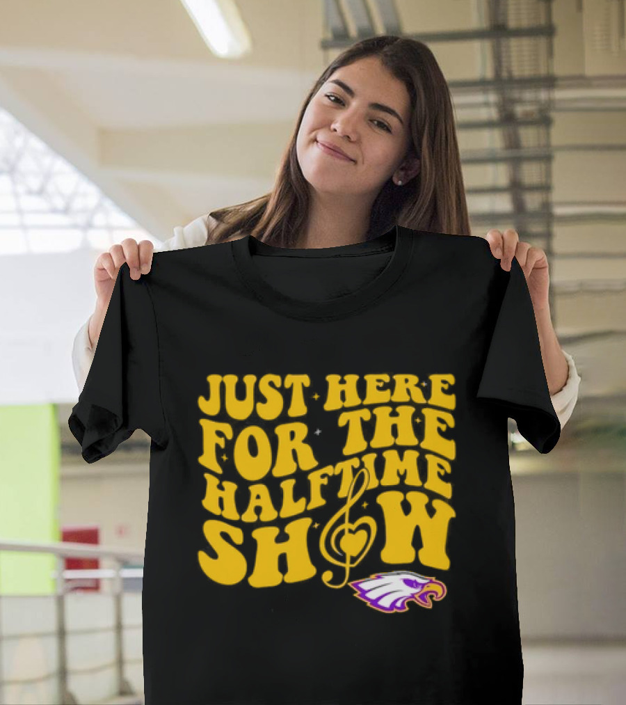 Brackenridge Just Here For The Halftime Show Eagle T-Shirt
