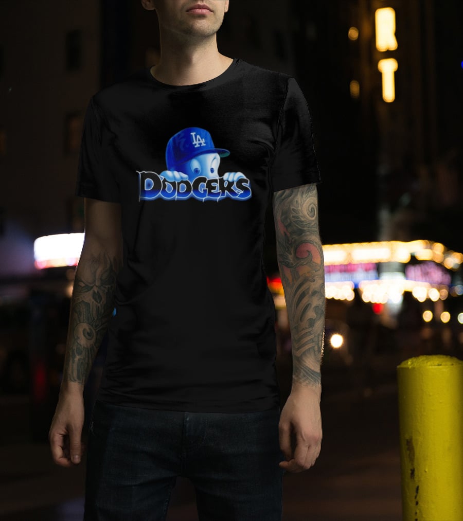 LA Dodgers Lil Casper Halloween Spirit T-Shirt