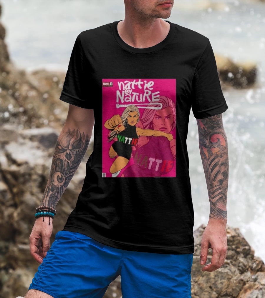 Nattie By Nature Marvel Variant Nattie Issue One Comic T-Shirt