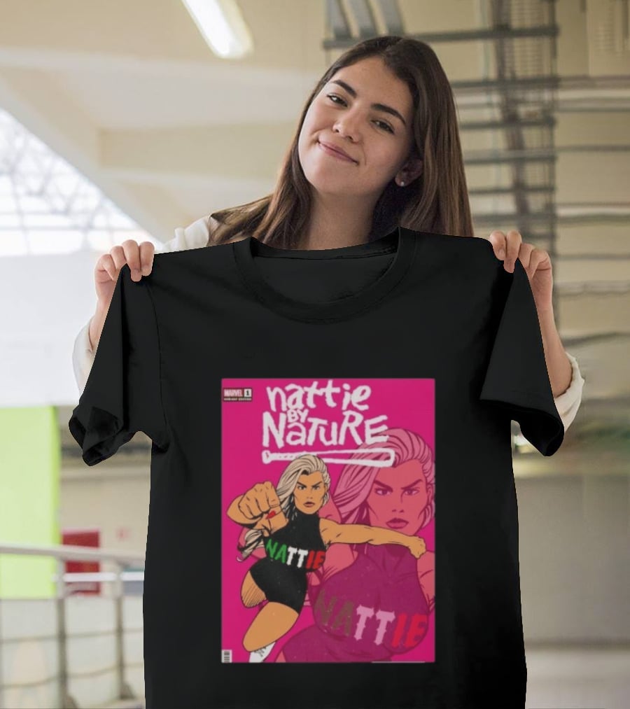 Nattie By Nature Marvel Variant Nattie Issue One Comic T-Shirt