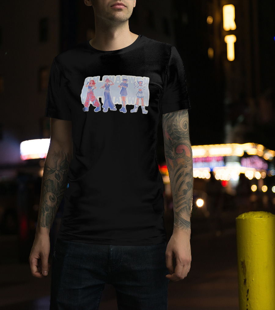 Kim Chaewon Le Sserafim K Pop Fashion Styles T-Shirt