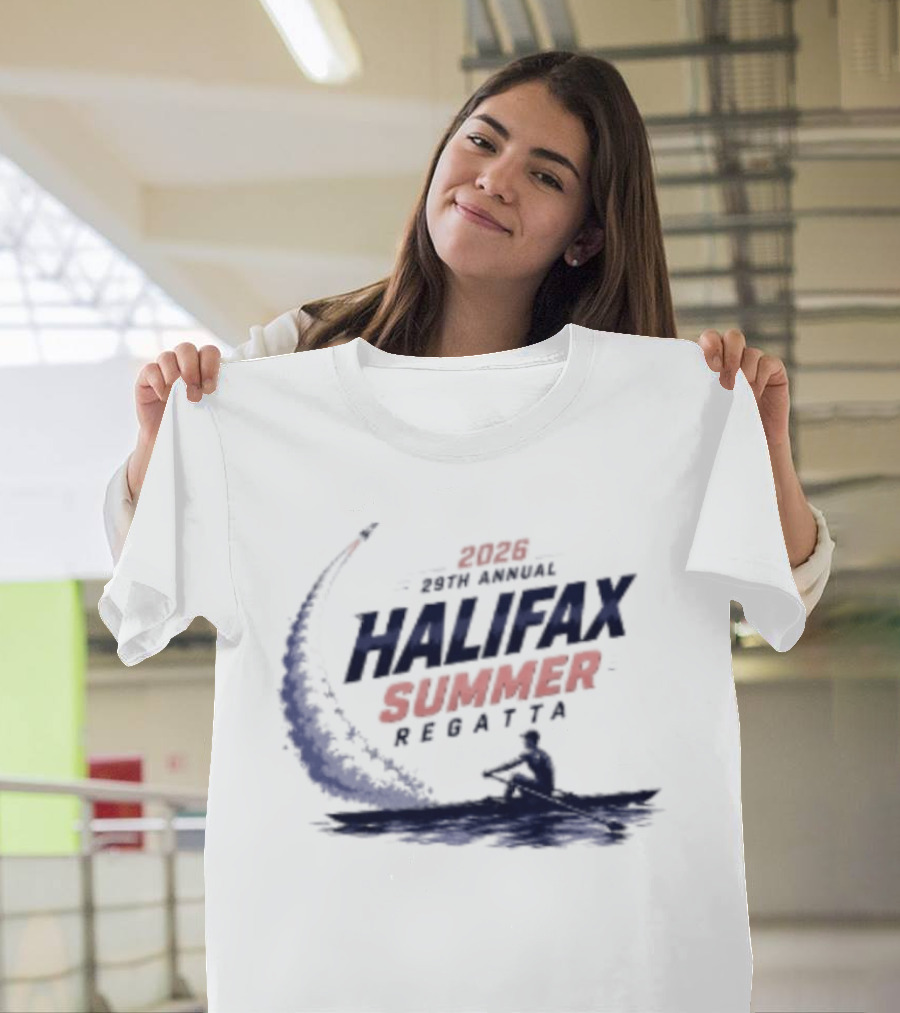 29th Annual Halifax Summer Regatta 2026 Event With Kayak T-Shirt