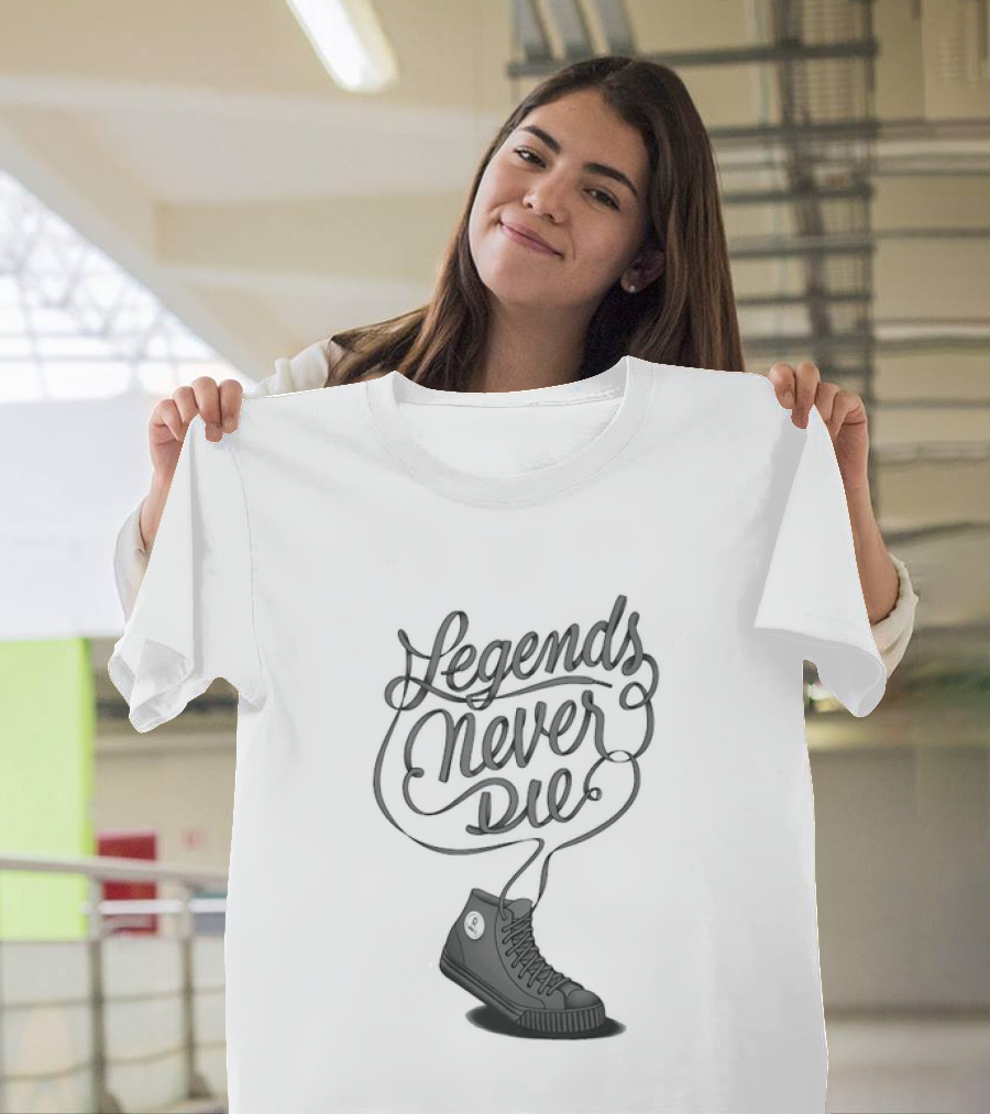 Legends Never Die High Top Classic Shoe T-Shirt
