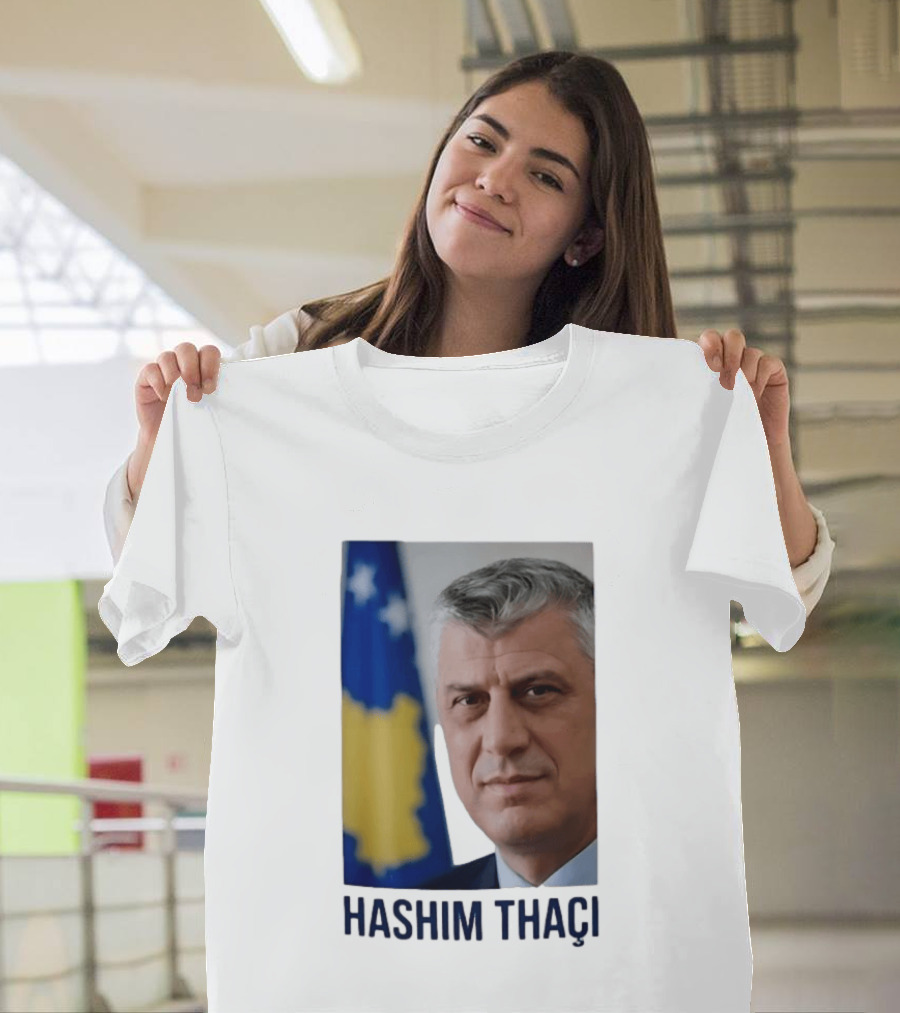Hashim Thaci Kosovo Flag T-Shirt