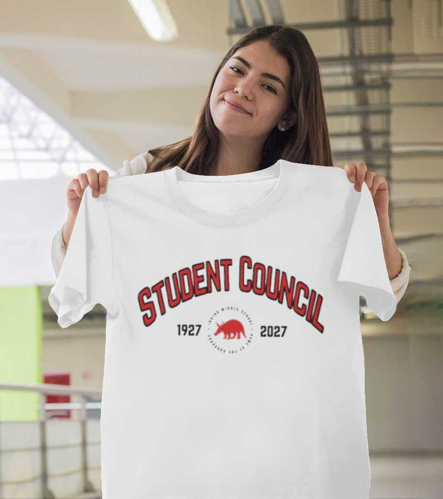 Irving Aardvark Student Council Centennial 1927 2027 T-Shirt