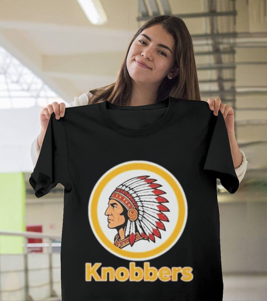 Washington Redskins Knobbers Native American Head T-Shirt