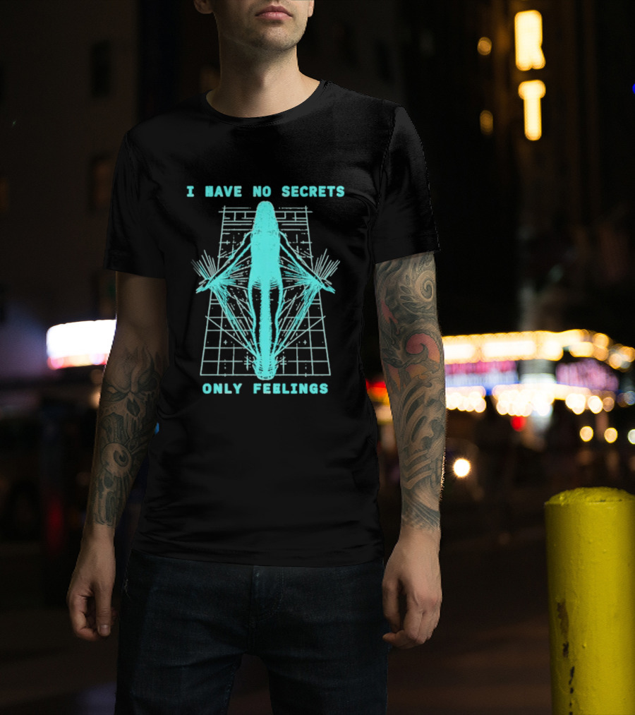 Phoebe Bridgers I Have No Secrets Only Feelings 2026 The Lost Tour T-Shirt