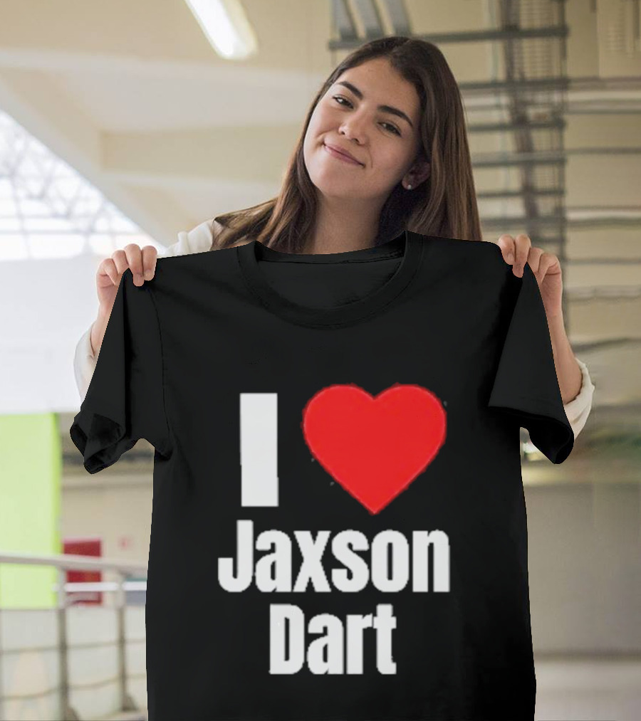 I Heart Jaxson Dart Fan Support T-Shirt