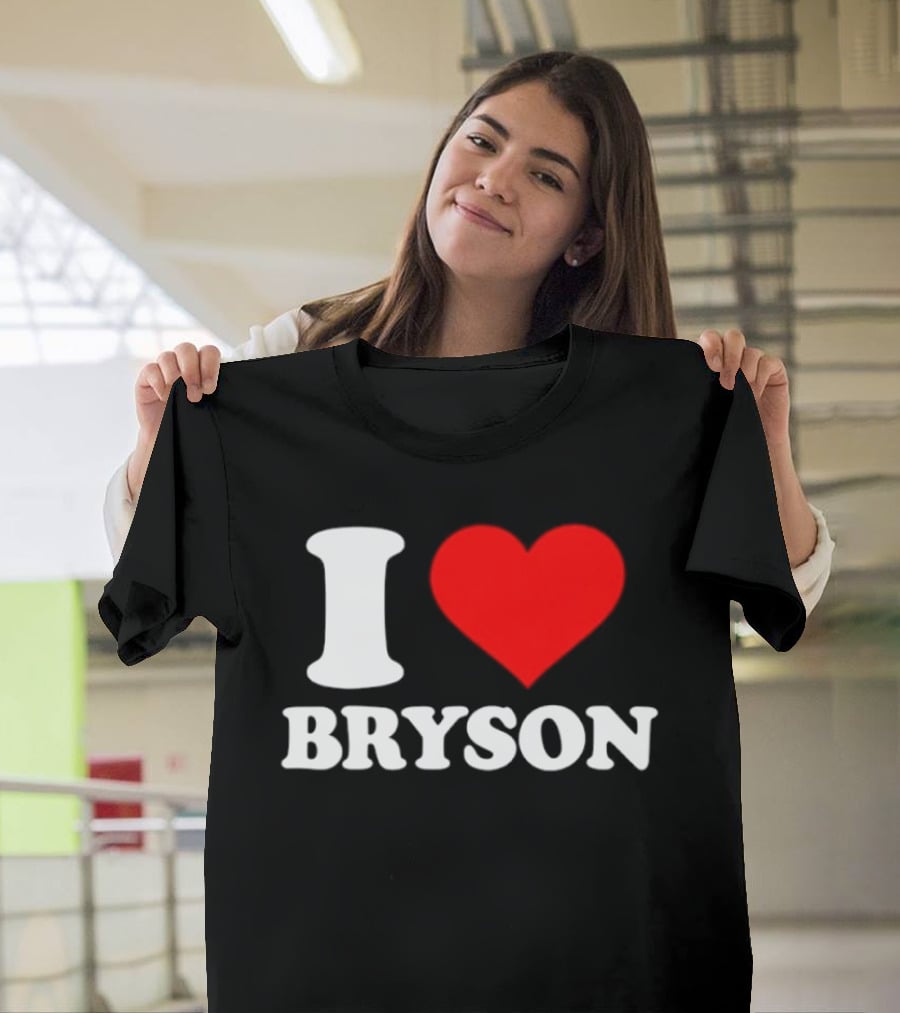 PGA Tour I Love Bryson Golf Professional Golfer T-Shirt