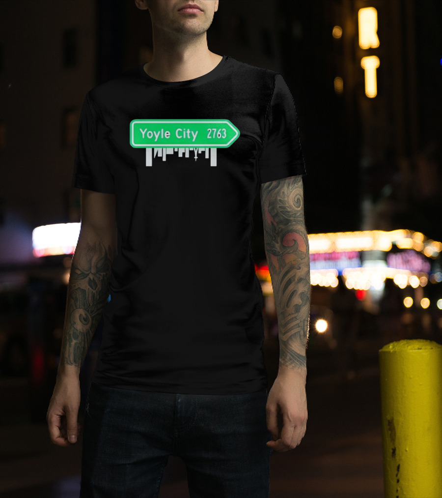 Yoyle City 2763 Road Sign Battle For Dream Island Series T-Shirt