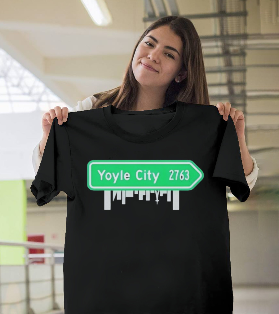 Yoyle City 2763 Road Sign Battle For Dream Island Series T-Shirt