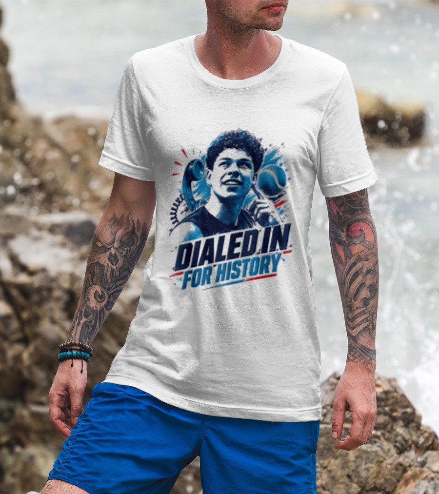Ben Shelton Dialed In For History Tennis US Open T-Shirt
