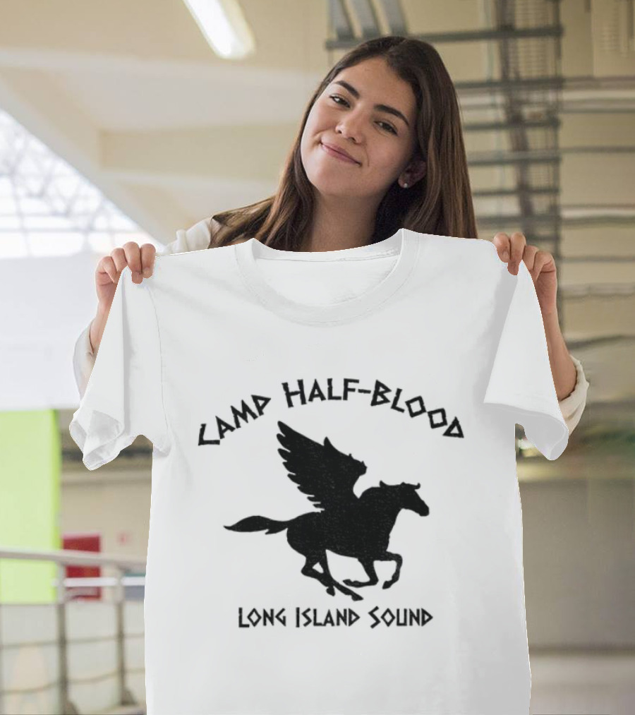 Camp Half Blood Pegasus Long Island Sound Halloween Costume T-Shirt