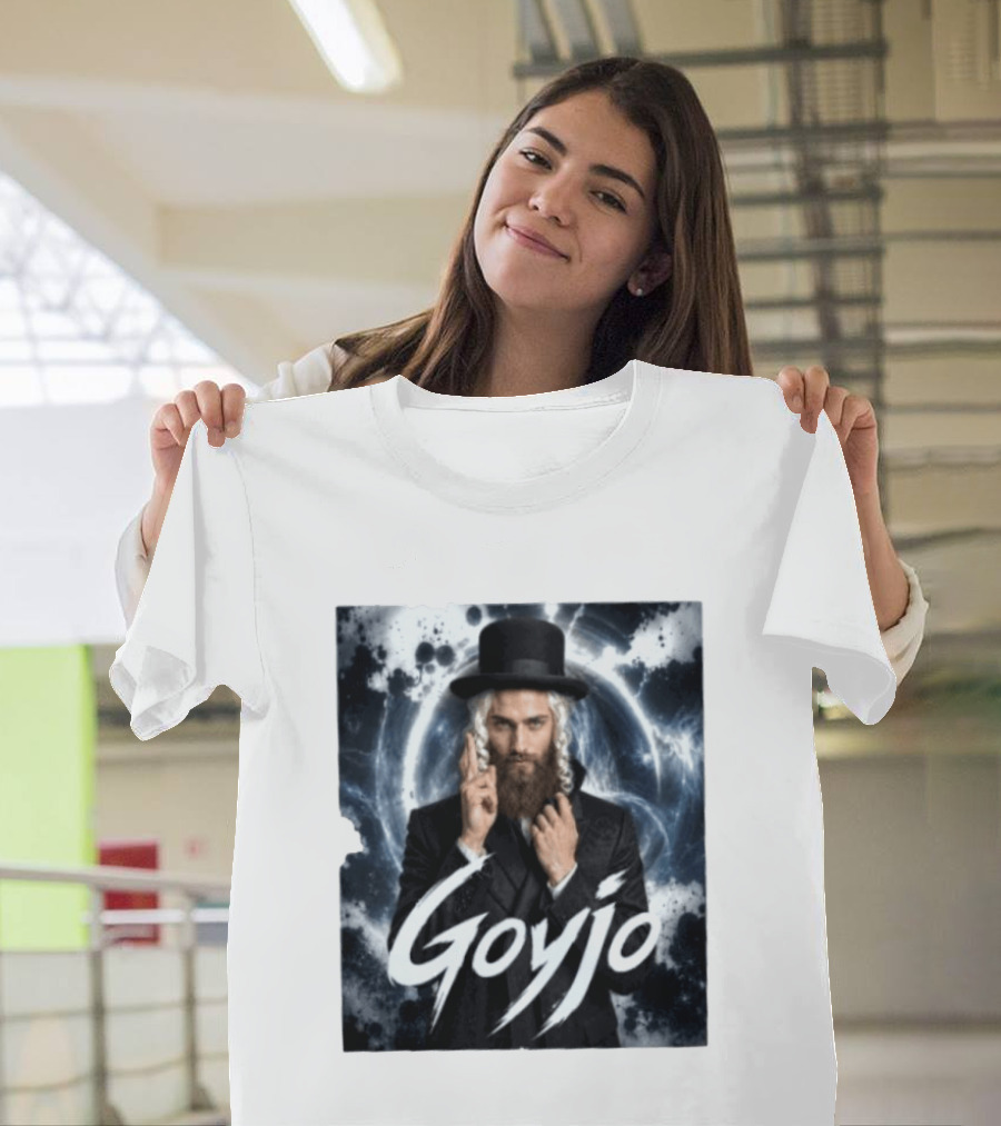 Goyjo Hasidic Top Hat Peys Mysterious Aura T-Shirt