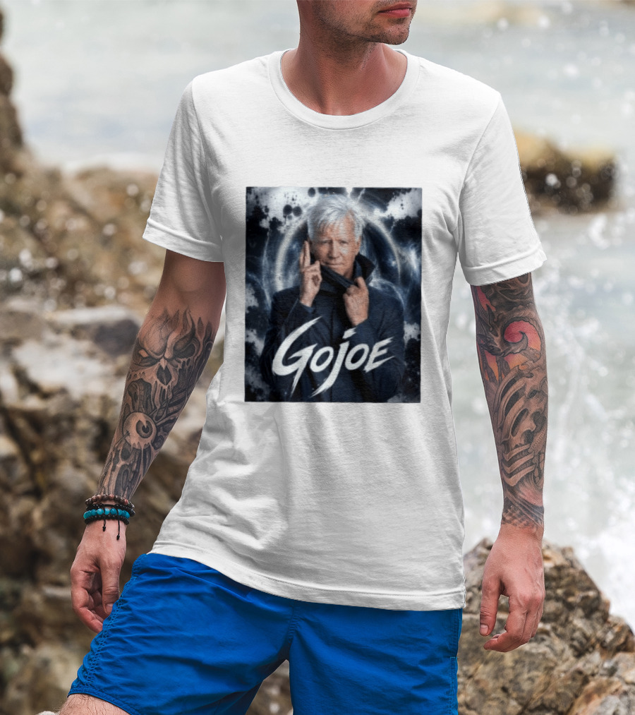 Joe Biden Gojoe Satoru Gojo Jujutsu Kaisen Mashup T-Shirt