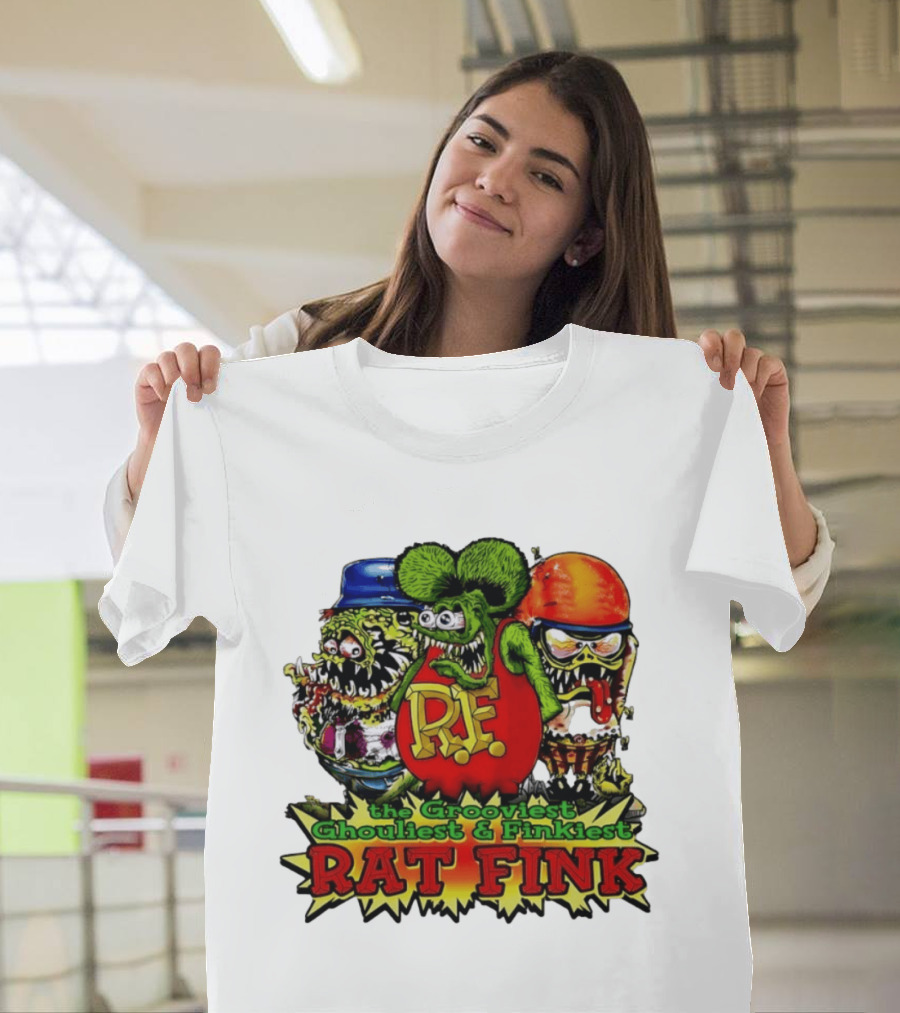 Grooviest Ghouliest Finkiest Rat Fink R.F. T-Shirt