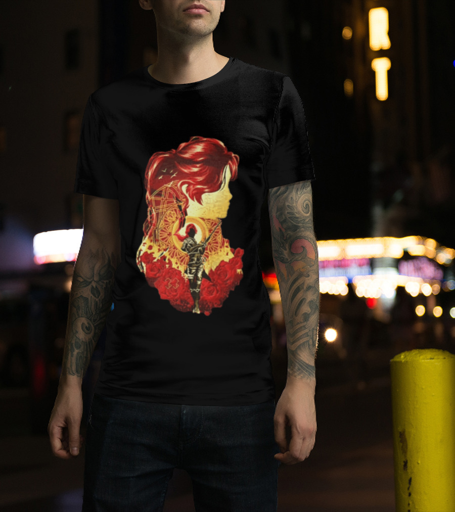 Rose Of Versailles Oscar Francois De Jarjayes Anime Manga Roses T-Shirt