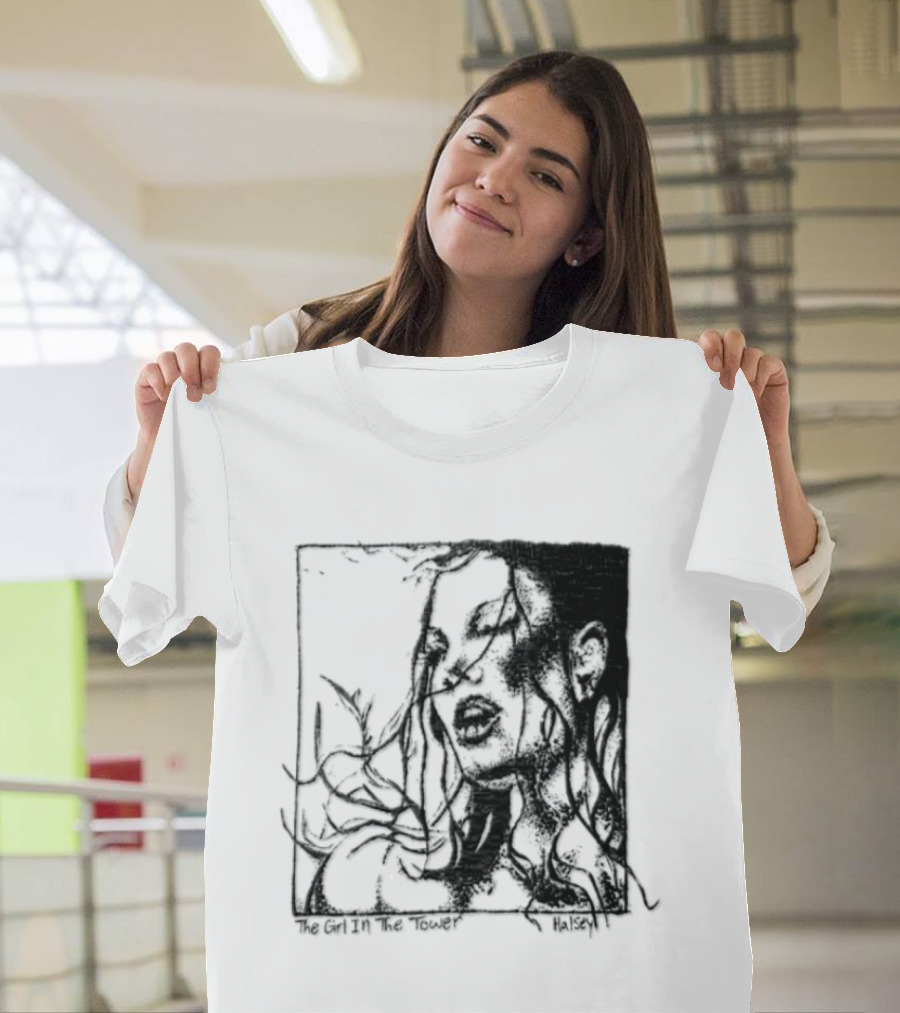 Halsey The Girl In The Tower Enchanted Forest Shadows T-Shirt