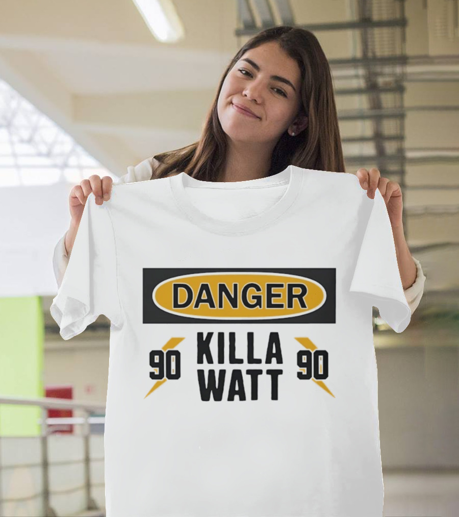 Danger Killa Watt 90 Pittsburgh Steelers TJ Watt T-Shirt