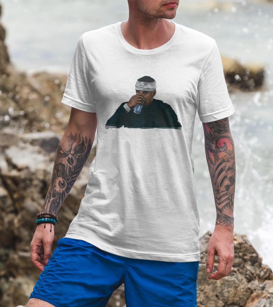 Philadelphia Eagles Jalen Hurts Hydration Headband T-Shirt