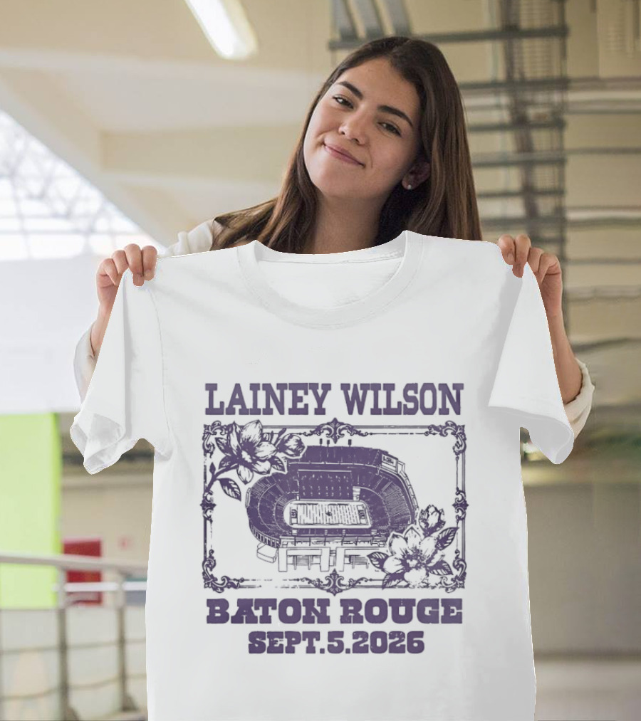 Lainey Wilson Baton Rouge September 5 2026 Vintage Concert T-Shirt