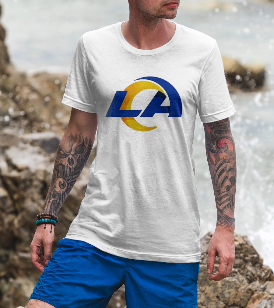 Los Angeles Rams Peanuts Snoopy Start Of The Season Collaboration T-Shirt