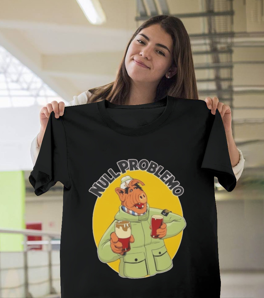 ALF Null Problemo Gordon Shumway 80s TV Show T-Shirt