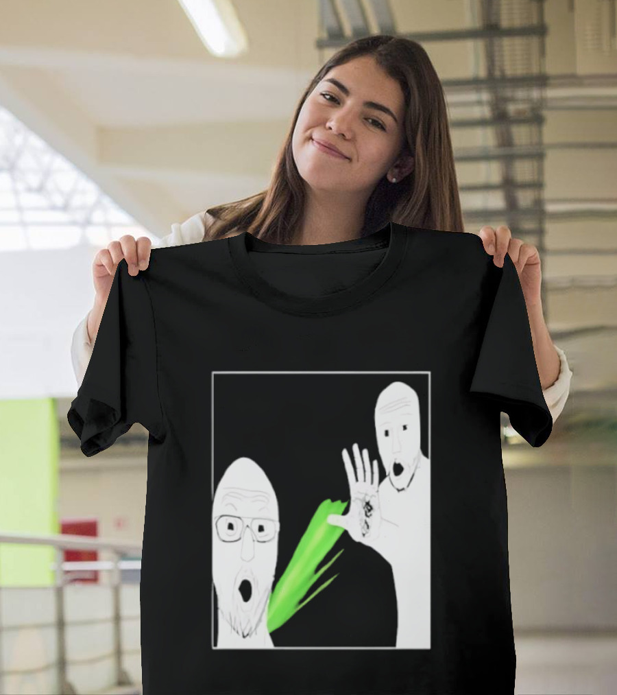 Soyjak Pointing Meme Wholesome Internet Reaction T-Shirt