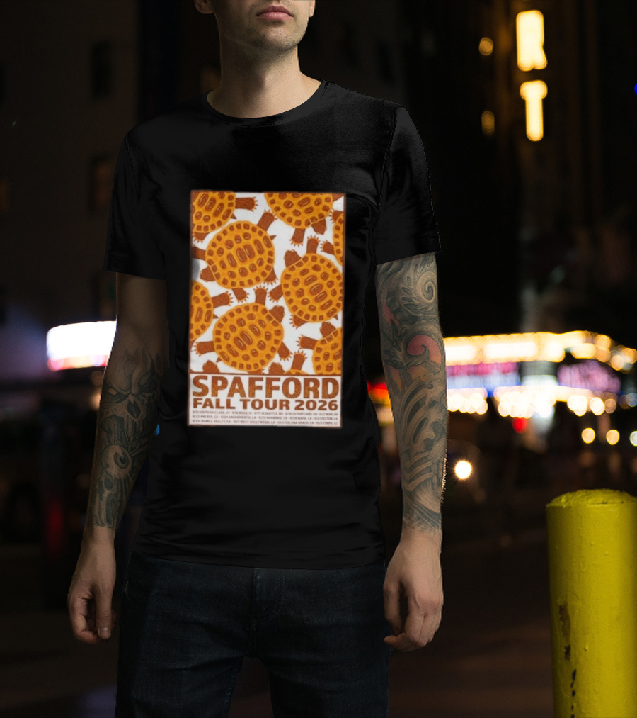 Spafford Fall Tour 2026 Turtles And Tour Dates T-Shirt
