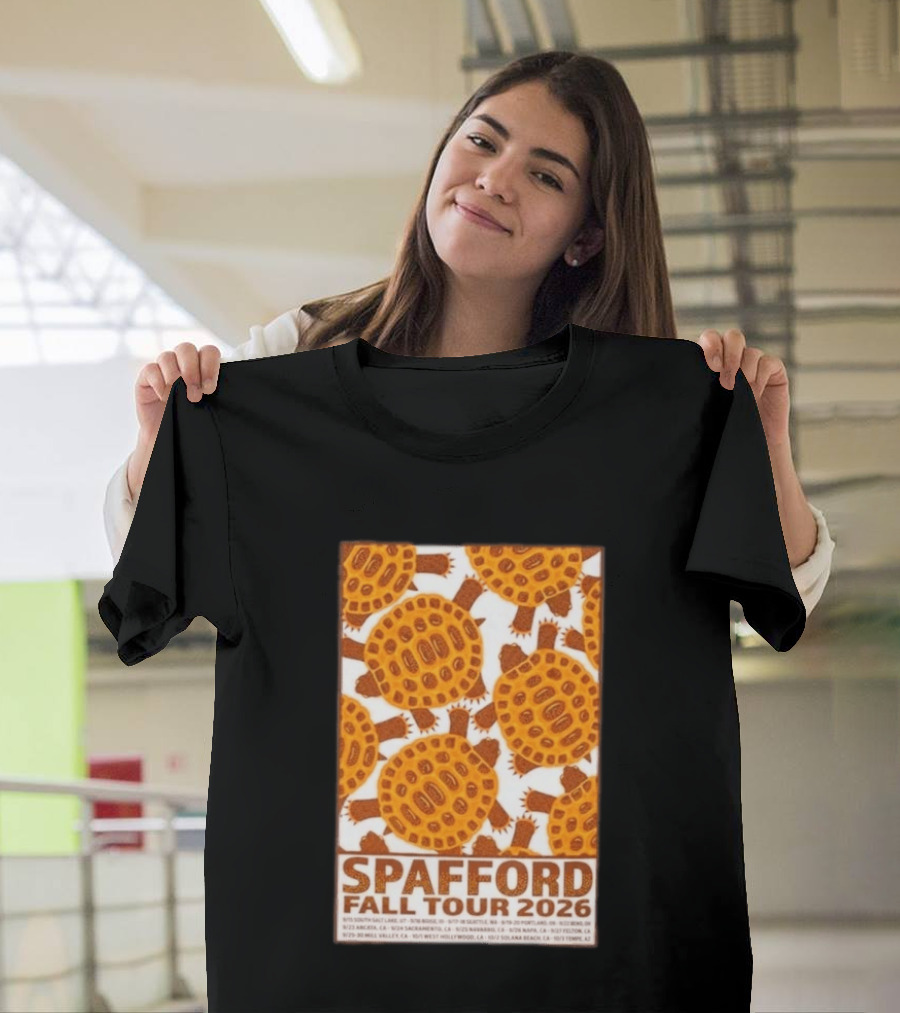 Spafford Fall Tour 2026 Turtles And Tour Dates T-Shirt