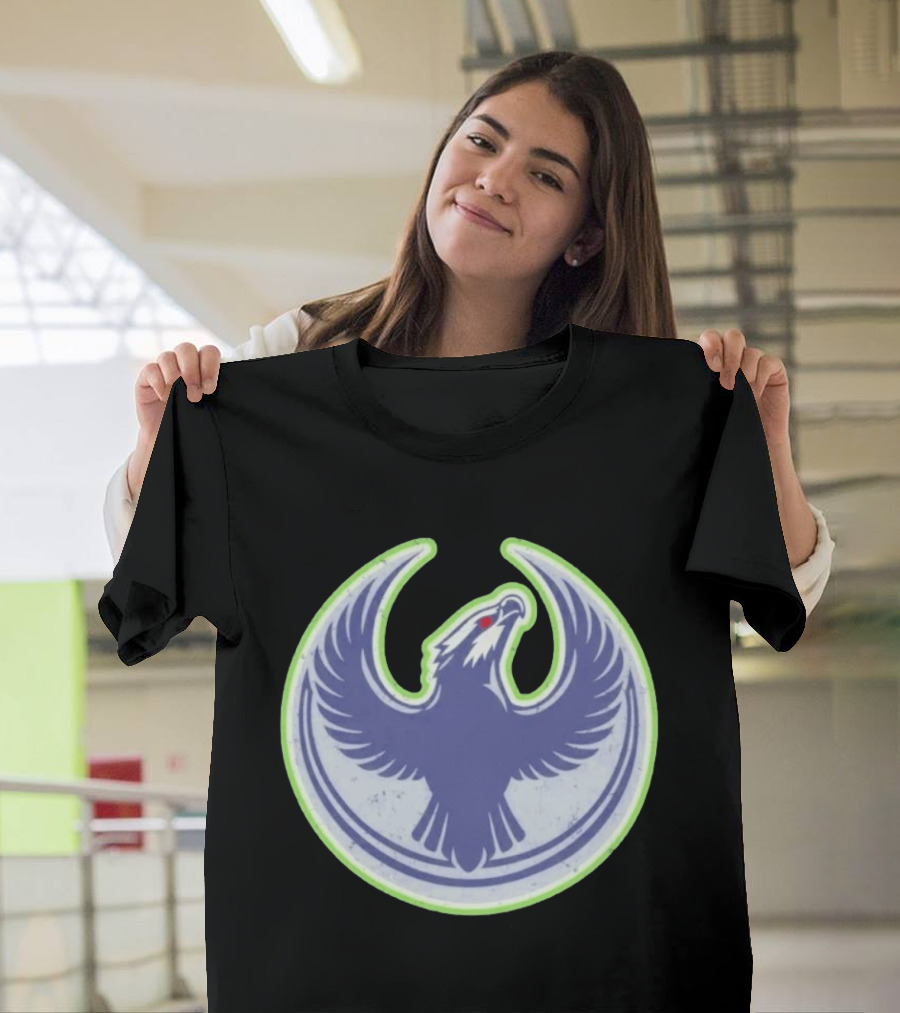 Seattle Rebel Alliance Distressed Eagle T-Shirt