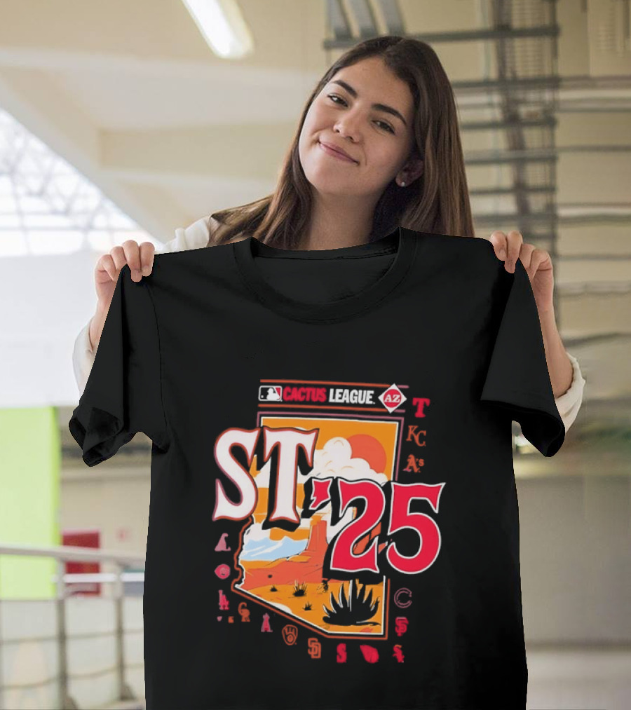 Cactus League 2025 Arizona Spring Training MLB AZ ST'25 T-Shirt
